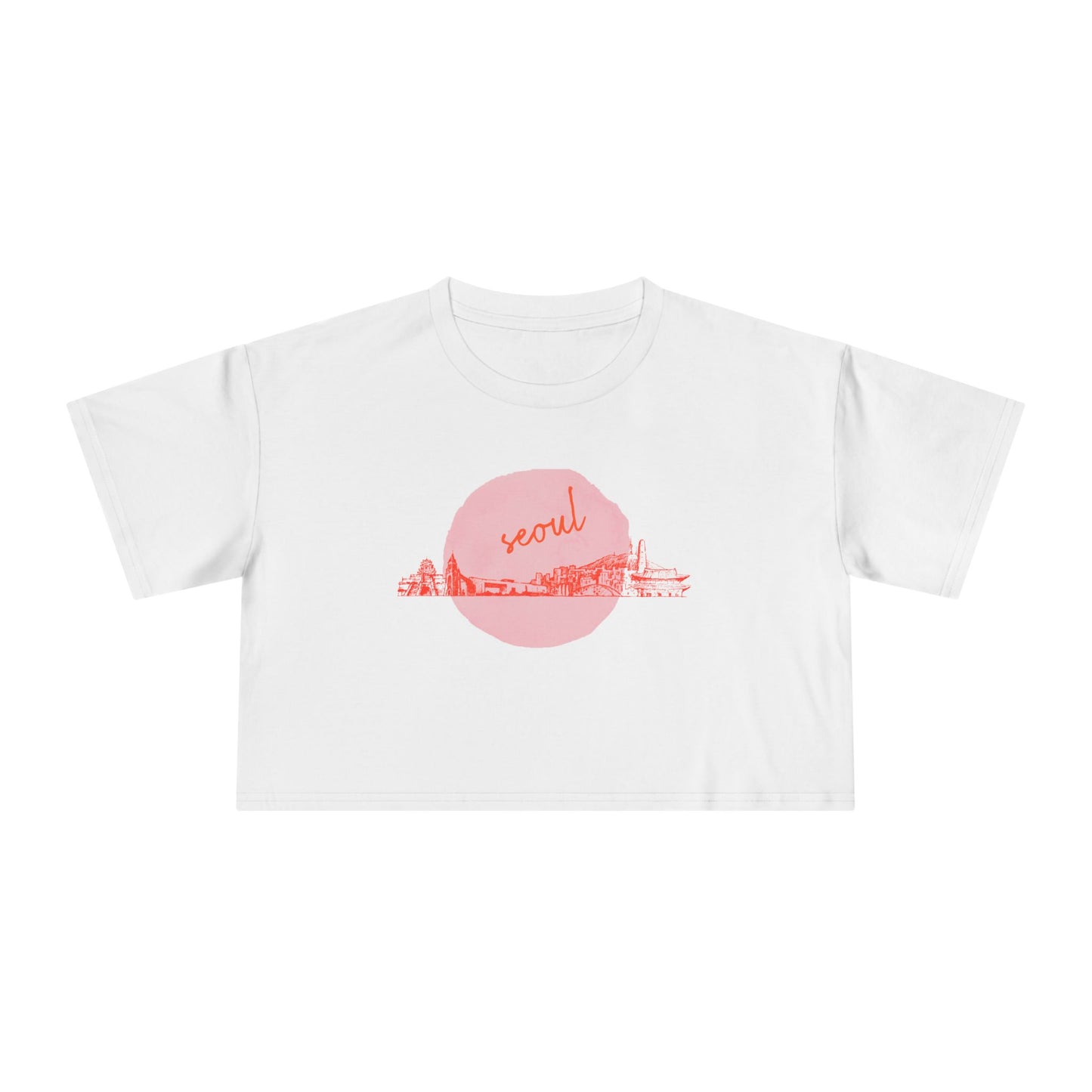Seoul Destinations Unknown Funky Travel Tee – Soft Cotton Airport Outfit cropped Shirt for Wanderluster