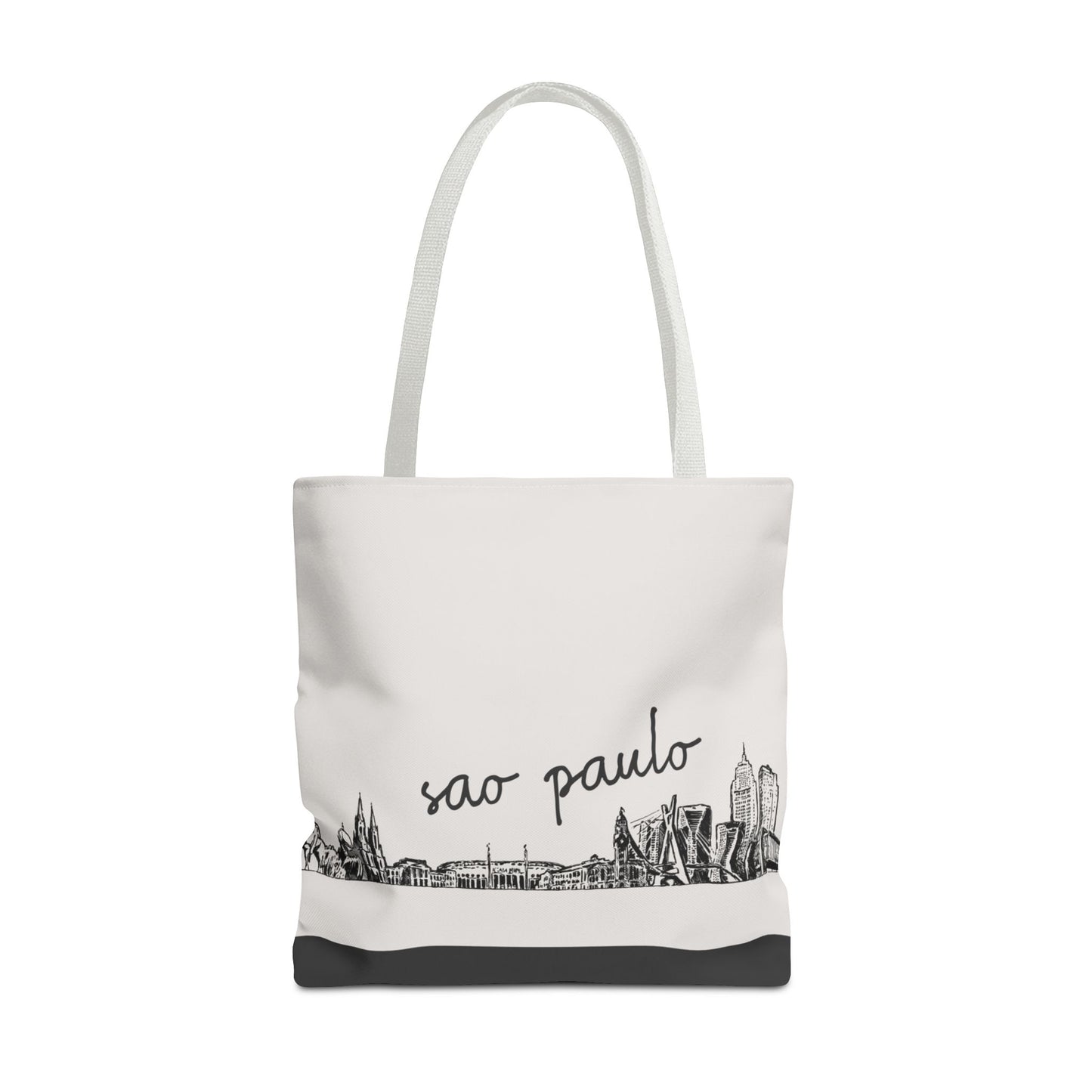 São Paulo Travel Tote Bag – Lightweight Wanderlight Tote, Skyline Design, Durable Everyday Adventure Bag