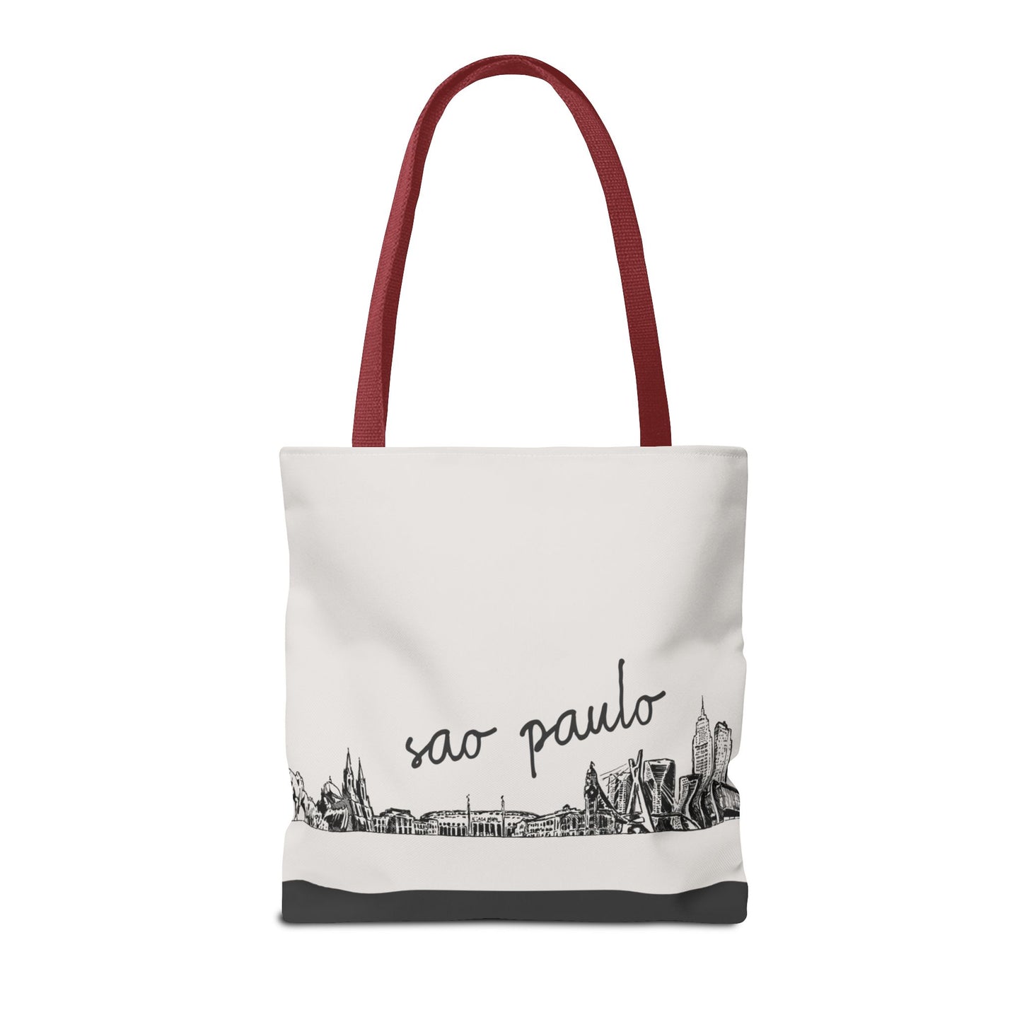São Paulo Travel Tote Bag – Lightweight Wanderlight Tote, Skyline Design, Durable Everyday Adventure Bag