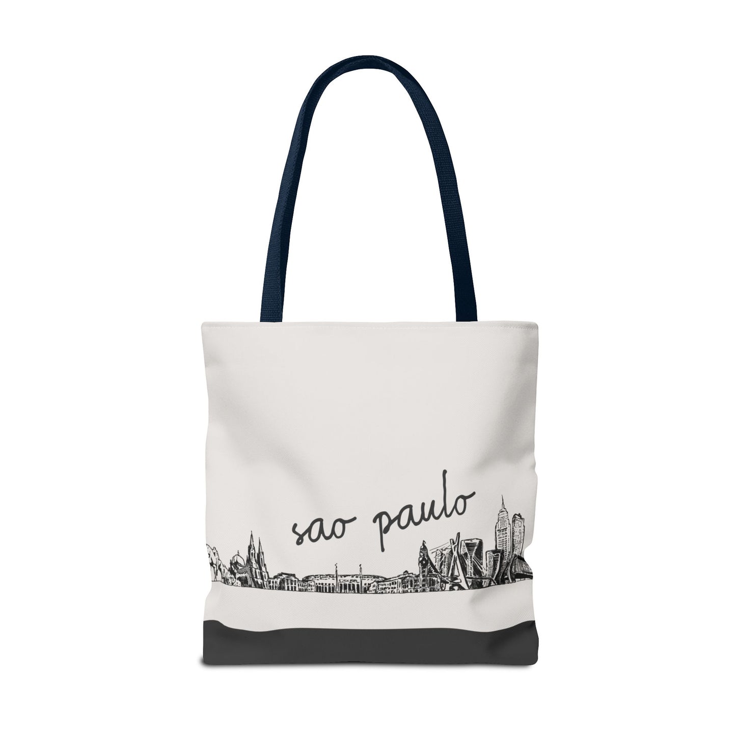 São Paulo Travel Tote Bag – Lightweight Wanderlight Tote, Skyline Design, Durable Everyday Adventure Bag
