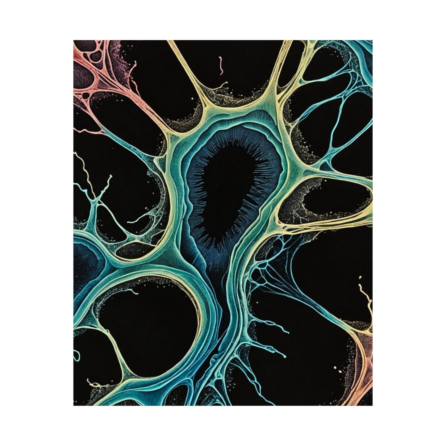 Radiant Ribosomes Matte Vertical Posters