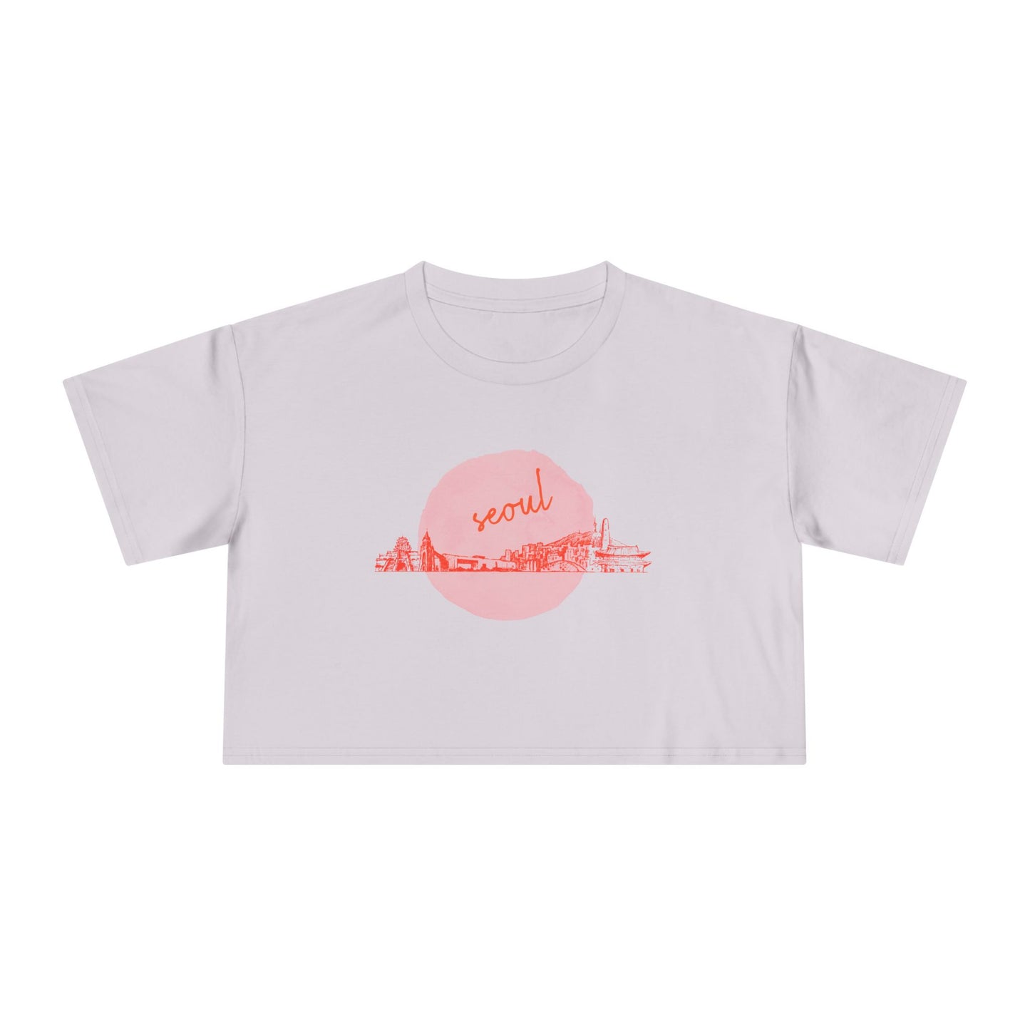 Seoul Destinations Unknown Funky Travel Tee – Soft Cotton Airport Outfit cropped Shirt for Wanderluster