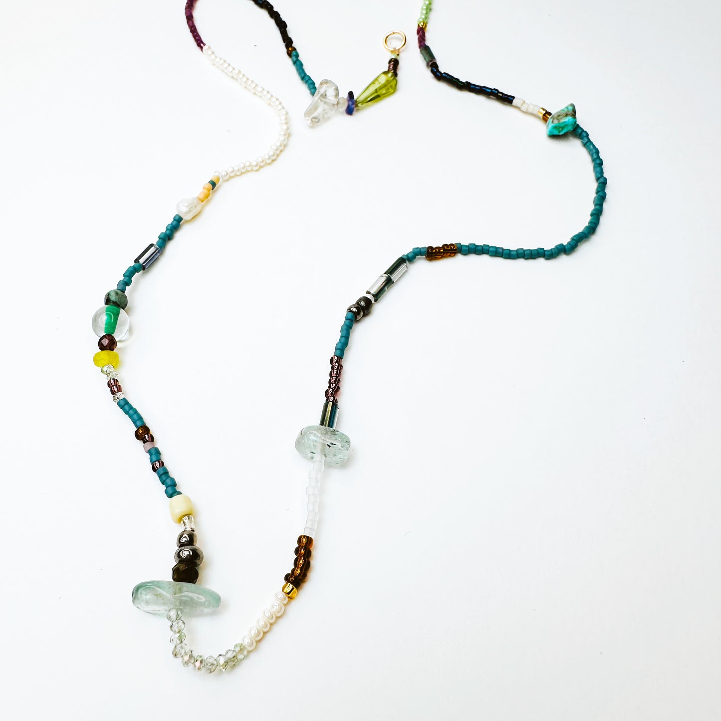 Constellation Line– One-of-a-Kind Beaded Story Necklace
