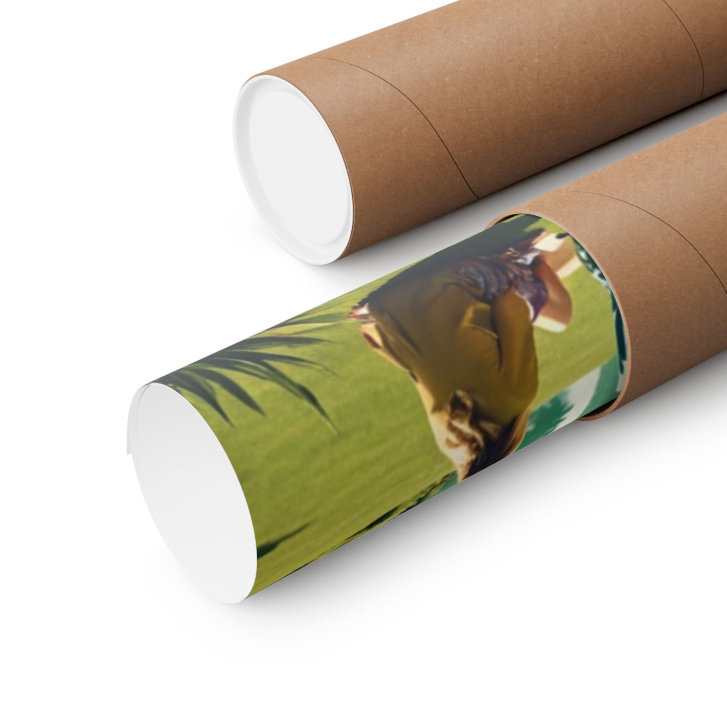 The Picnic At The End Of The World| Nature-Inspired Matte Vertical Poster – Serene Earth Landscape Wall Art