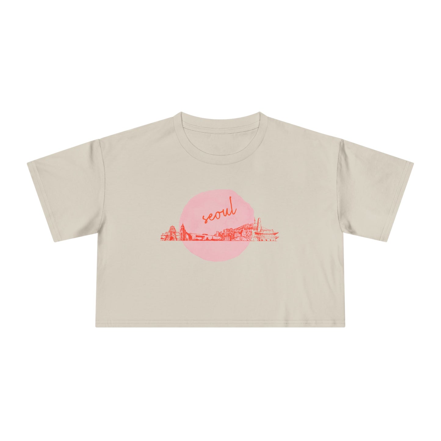 Seoul Destinations Unknown Funky Travel Tee – Soft Cotton Airport Outfit cropped Shirt for Wanderluster