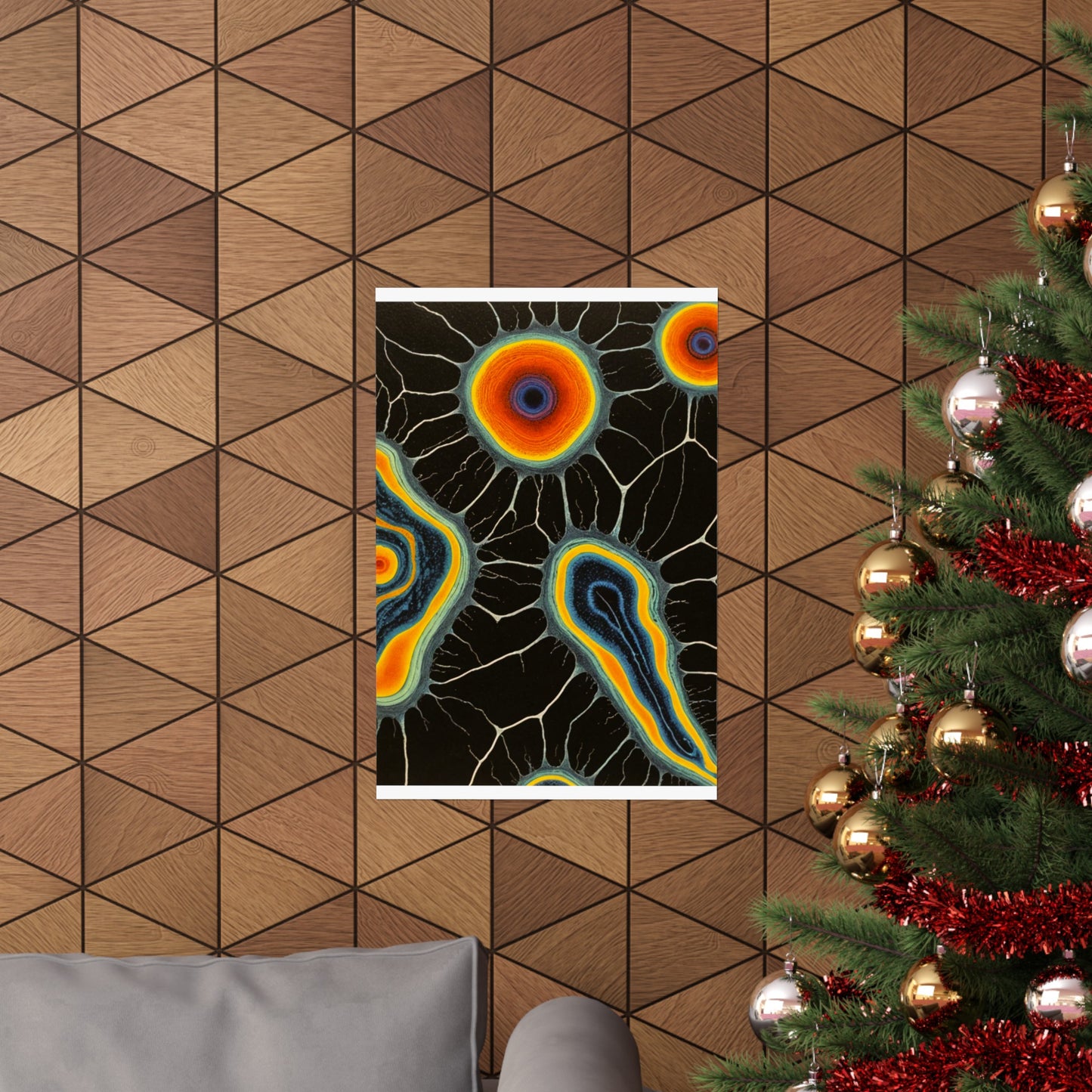 Technicolor Tissues Matte Vertical Posters