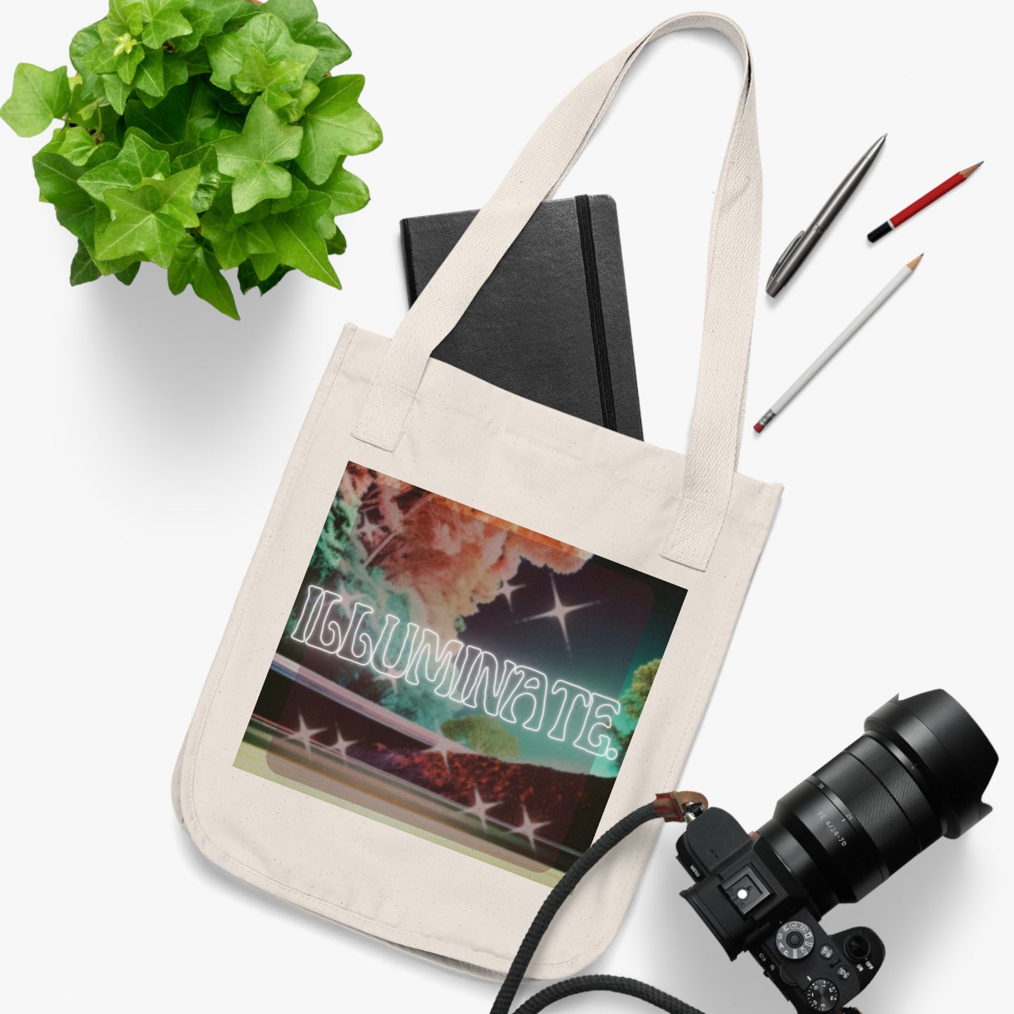 Illuminate: Empowerment Organic Canvas Tote Bag