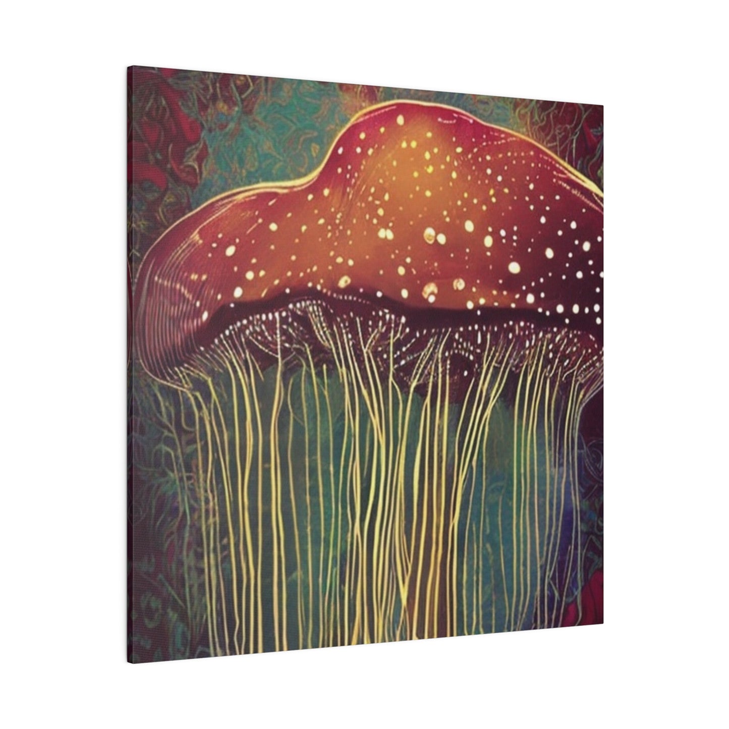 Organic Fungi Symphony Canvas Wall Art