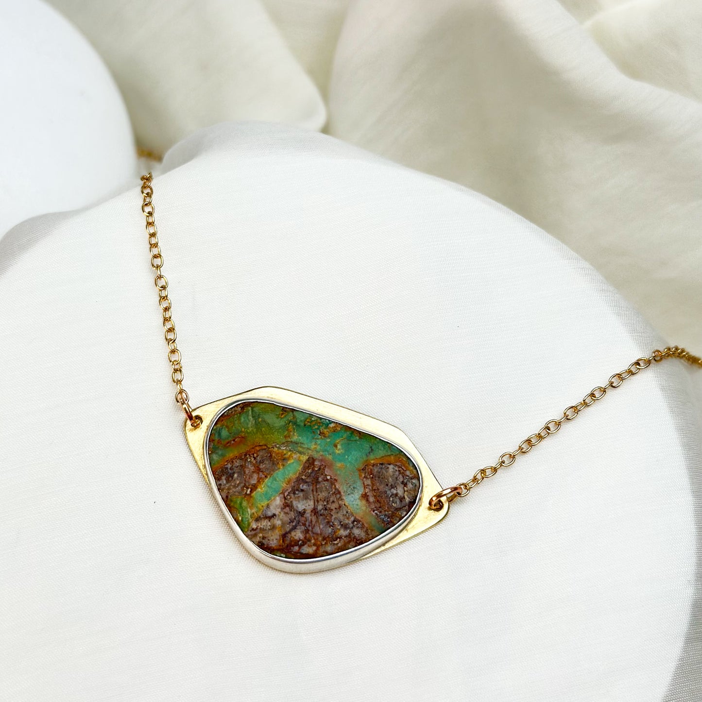 Verdant Horizon | Kingsman Turquoise Pendant Necklace