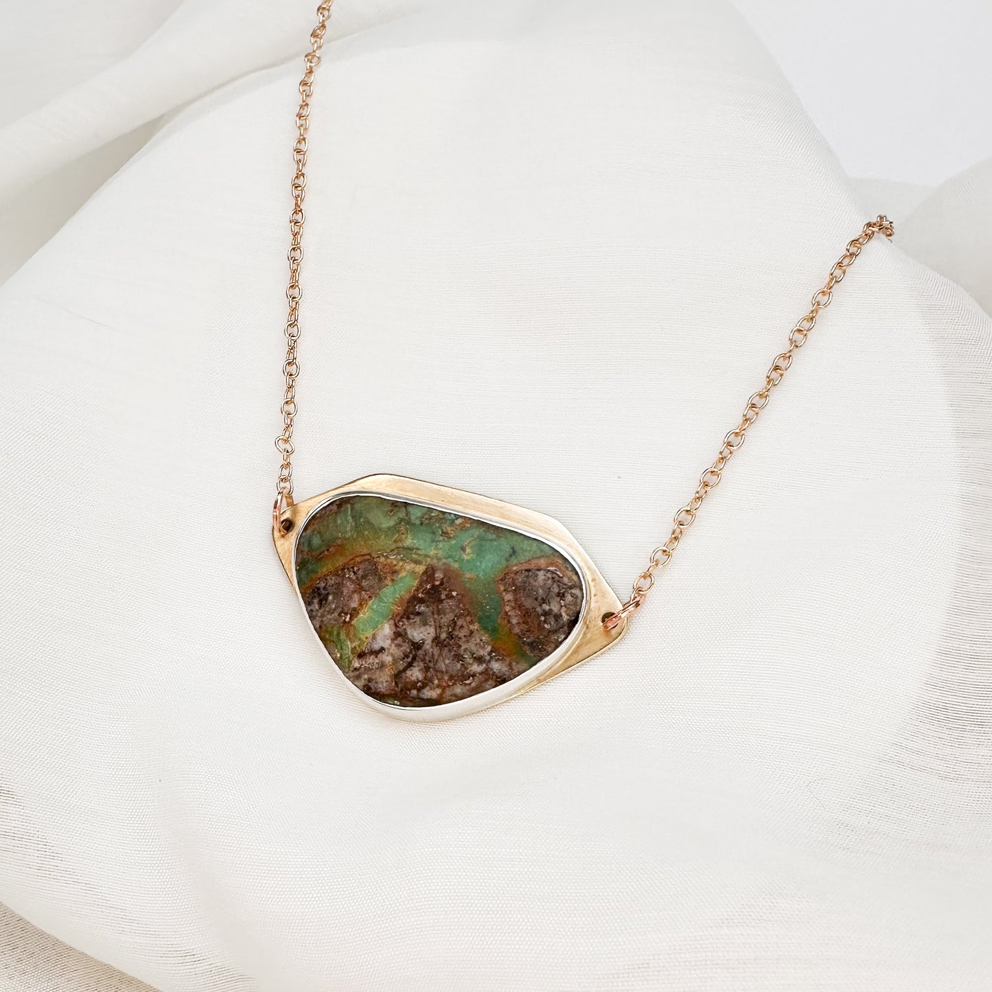 Verdant Horizon | Kingsman Turquoise Pendant Necklace