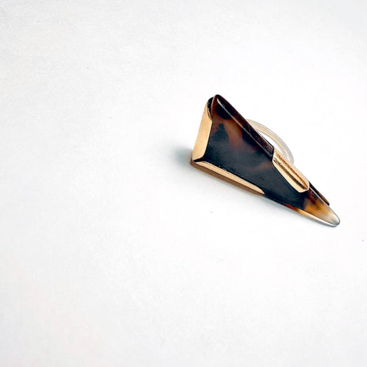 Leopard Veil | Dendritic Agate Statement Ring