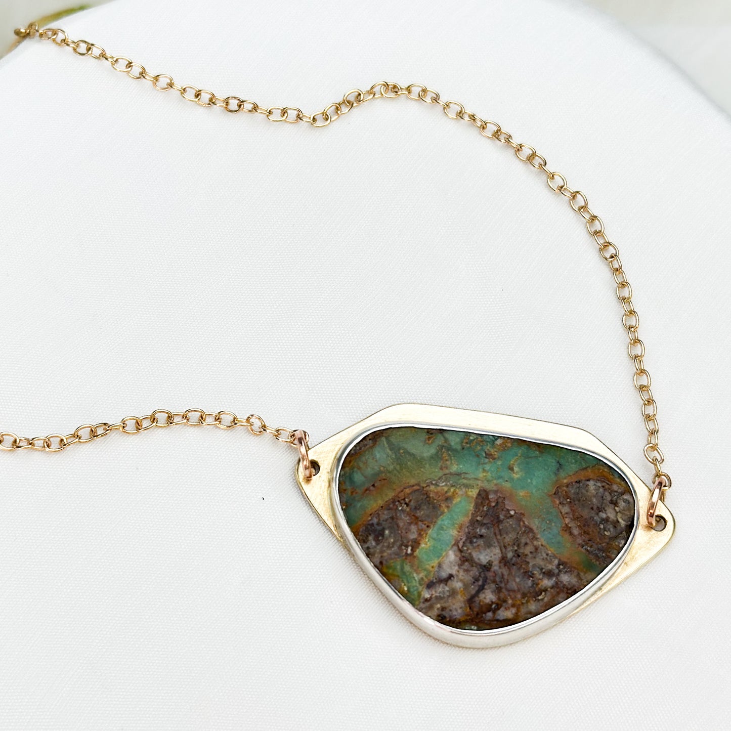 Verdant Horizon | Kingsman Turquoise Pendant Necklace