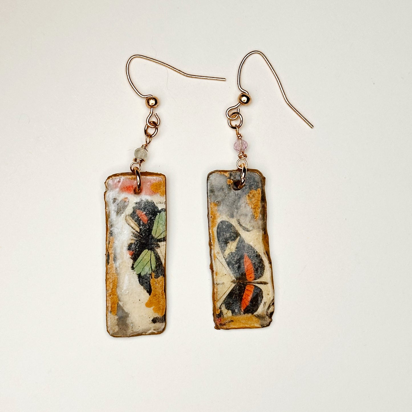 Butterfly Palimpsest Earrings