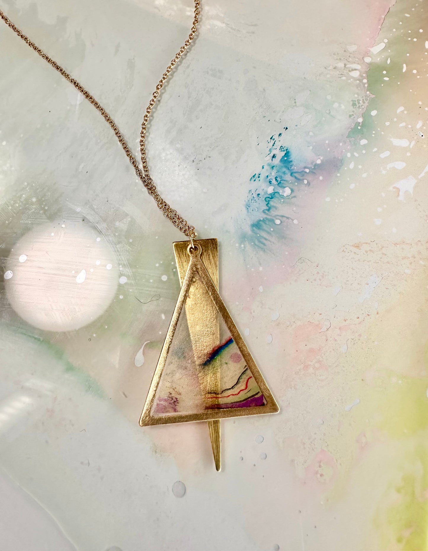 ChromaFlora: Beyond The Rainbows Edge Necklace