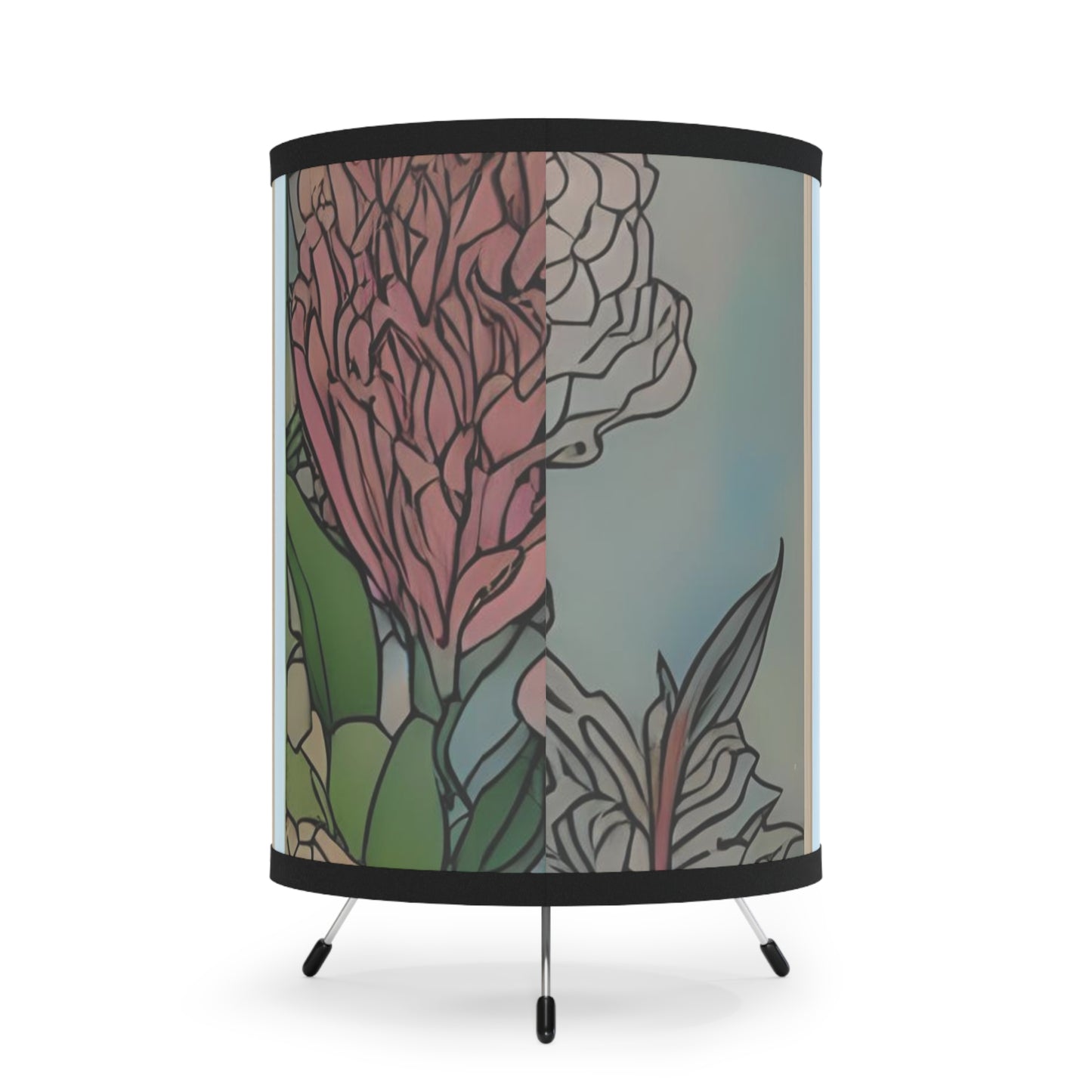 IlluminArt Modern Print Table Lamps: Customizable Mood Lighting for Any Aesthetic