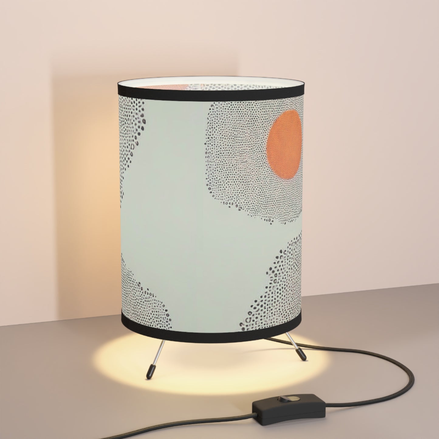 IlluminArt Modern Print Table Lamps: Customizable Mood Lighting for Any Aesthetic