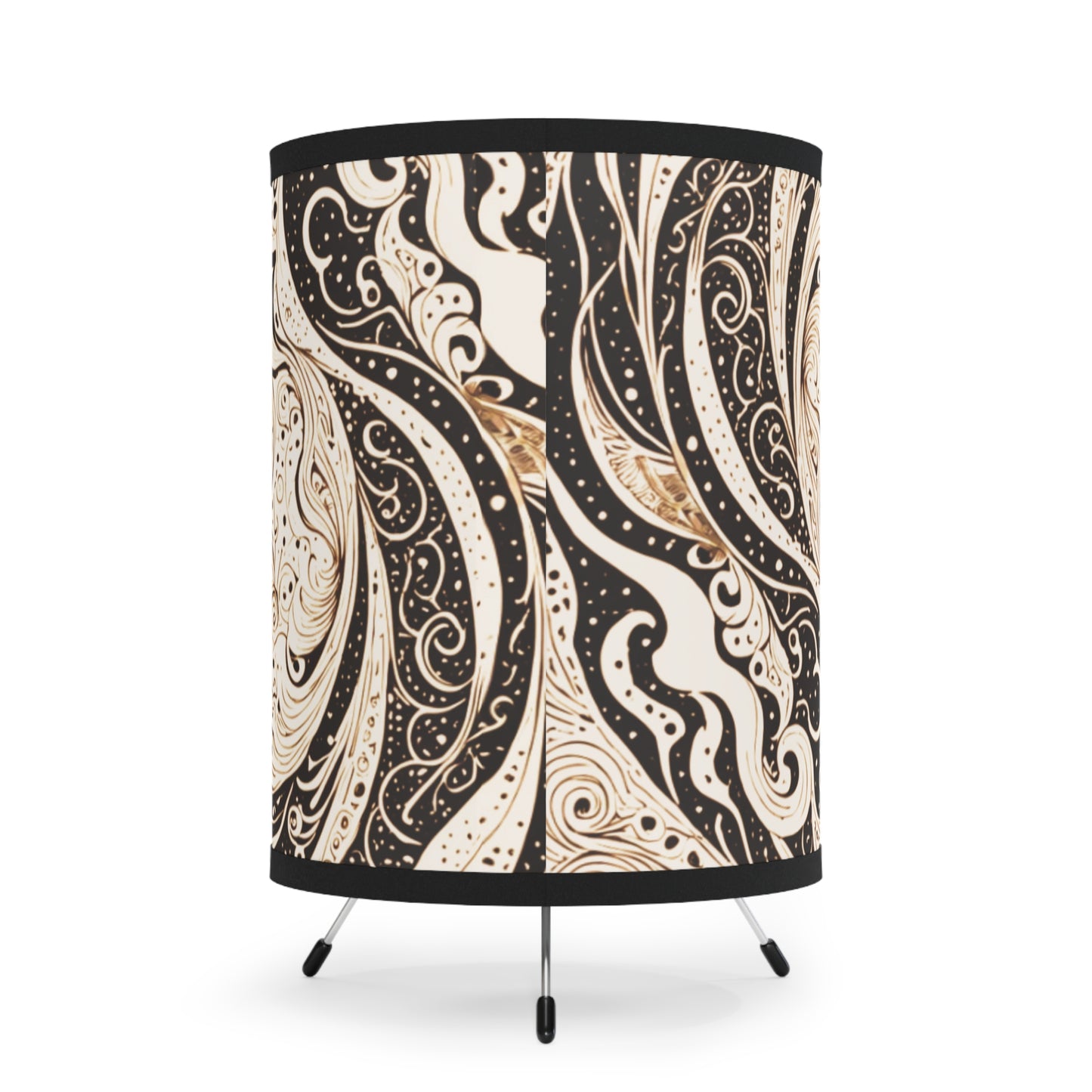 IlluminArt Modern Print Table Lamps: Customizable Mood Lighting for Any Aesthetic**