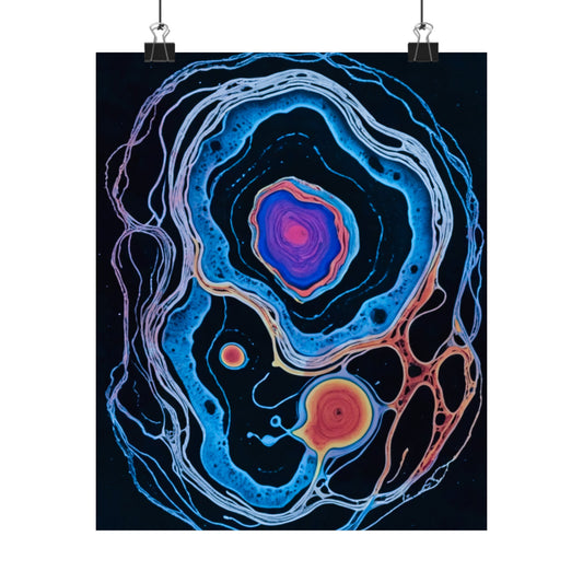 Quantum Quanta Matte Vertical Posters