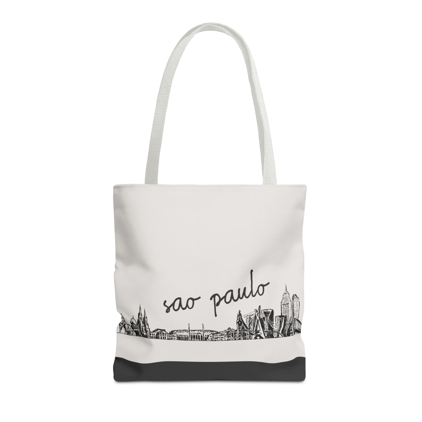 São Paulo Travel Tote Bag – Lightweight Wanderlight Tote, Skyline Design, Durable Everyday Adventure Bag