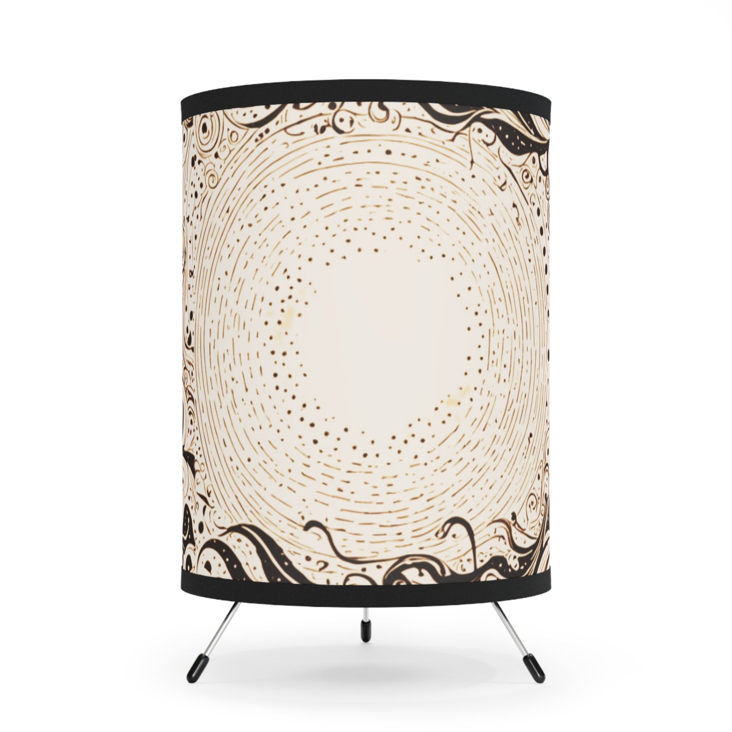 IlluminArt Modern Print Table Lamps: Customizable Mood Lighting for Any Aesthetic**