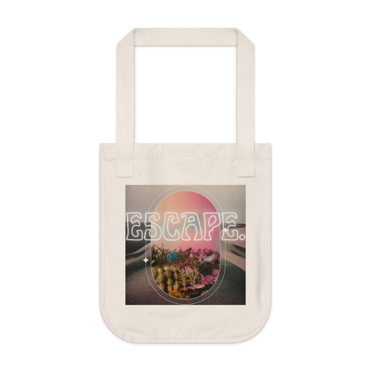 Escape: Empowerment Organic Canvas Tote Bag