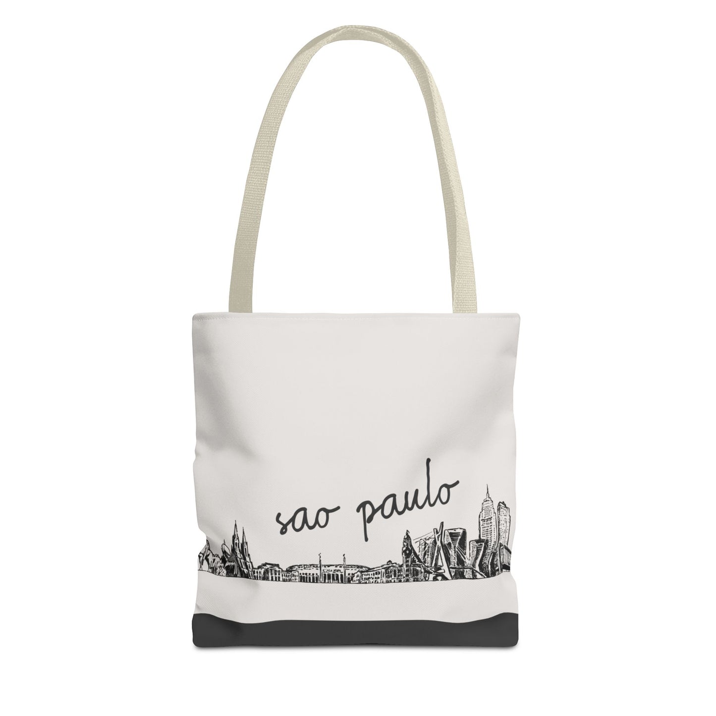 São Paulo Travel Tote Bag – Lightweight Wanderlight Tote, Skyline Design, Durable Everyday Adventure Bag