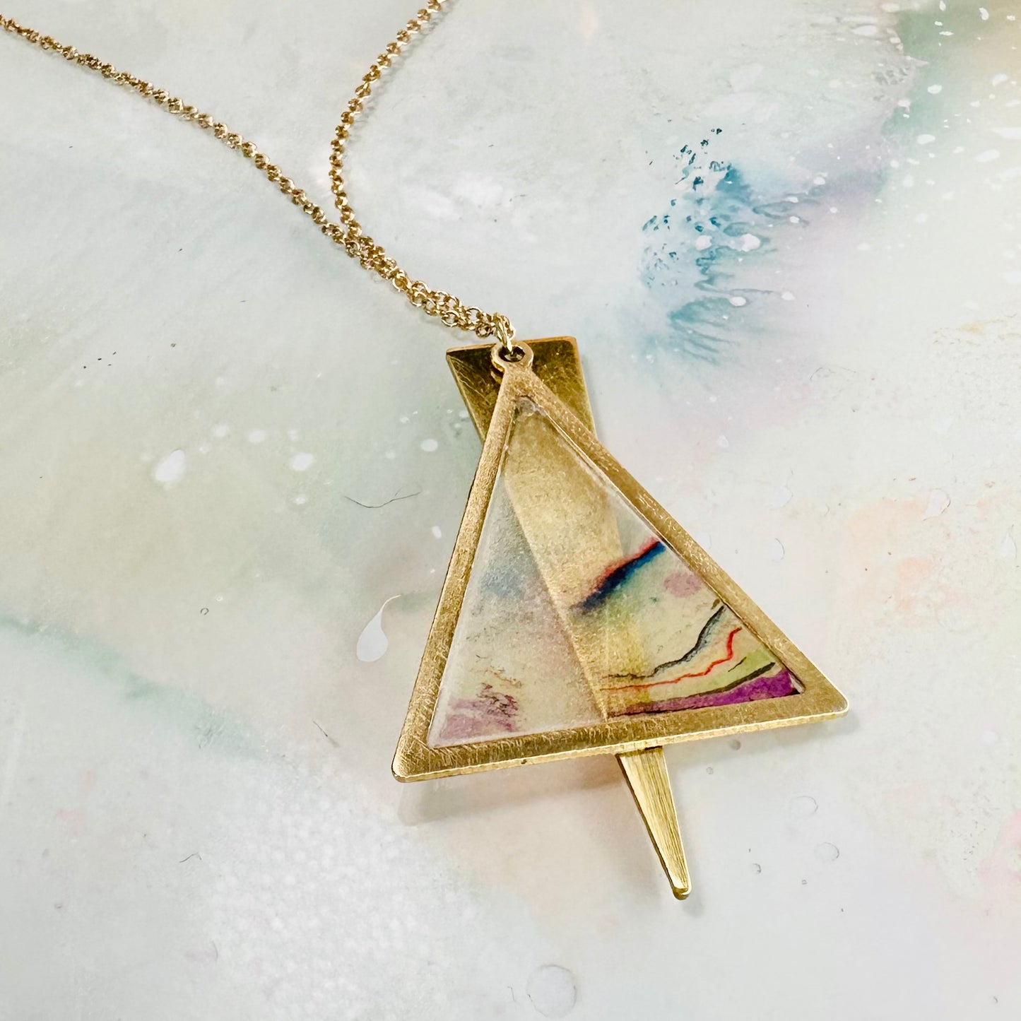 ChromaFlora: Beyond The Rainbows Edge Necklace