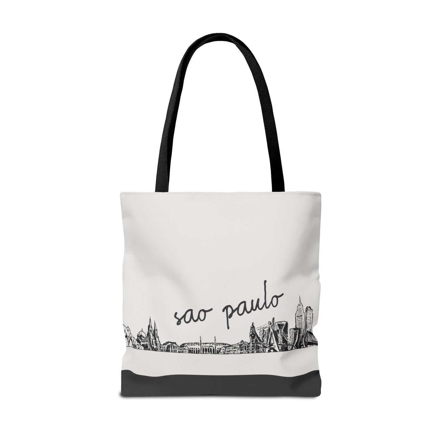 São Paulo Travel Tote Bag – Lightweight Wanderlight Tote, Skyline Design, Durable Everyday Adventure Bag