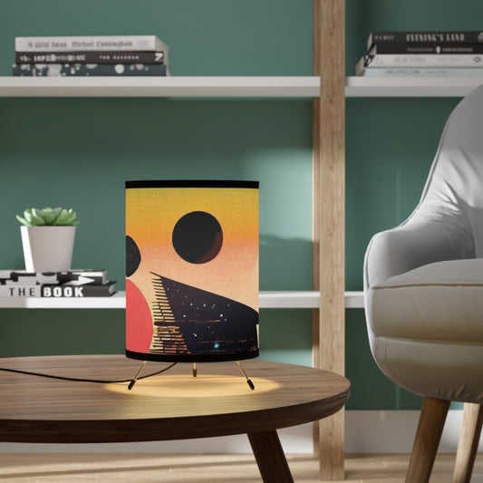 IlluminArt Modern Print Table Lamps: Customizable Mood Lighting for Any Aesthetic