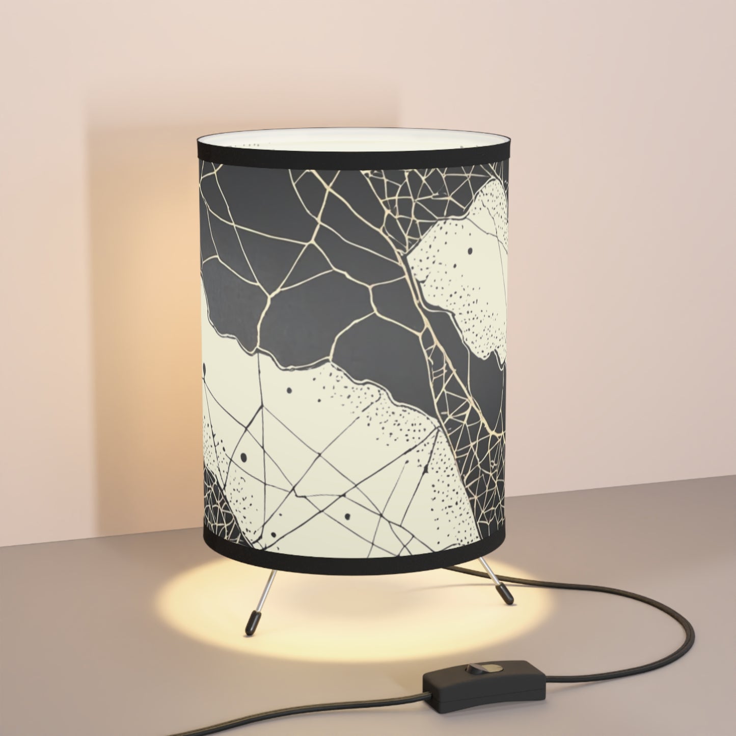 IlluminArt Modern Print Table Lamps: Customizable Mood Lighting for Any Aesthetic