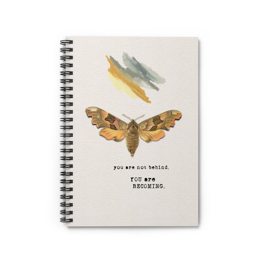 Becoming in Motion | Feminine Spiral Dream Journal for Growth