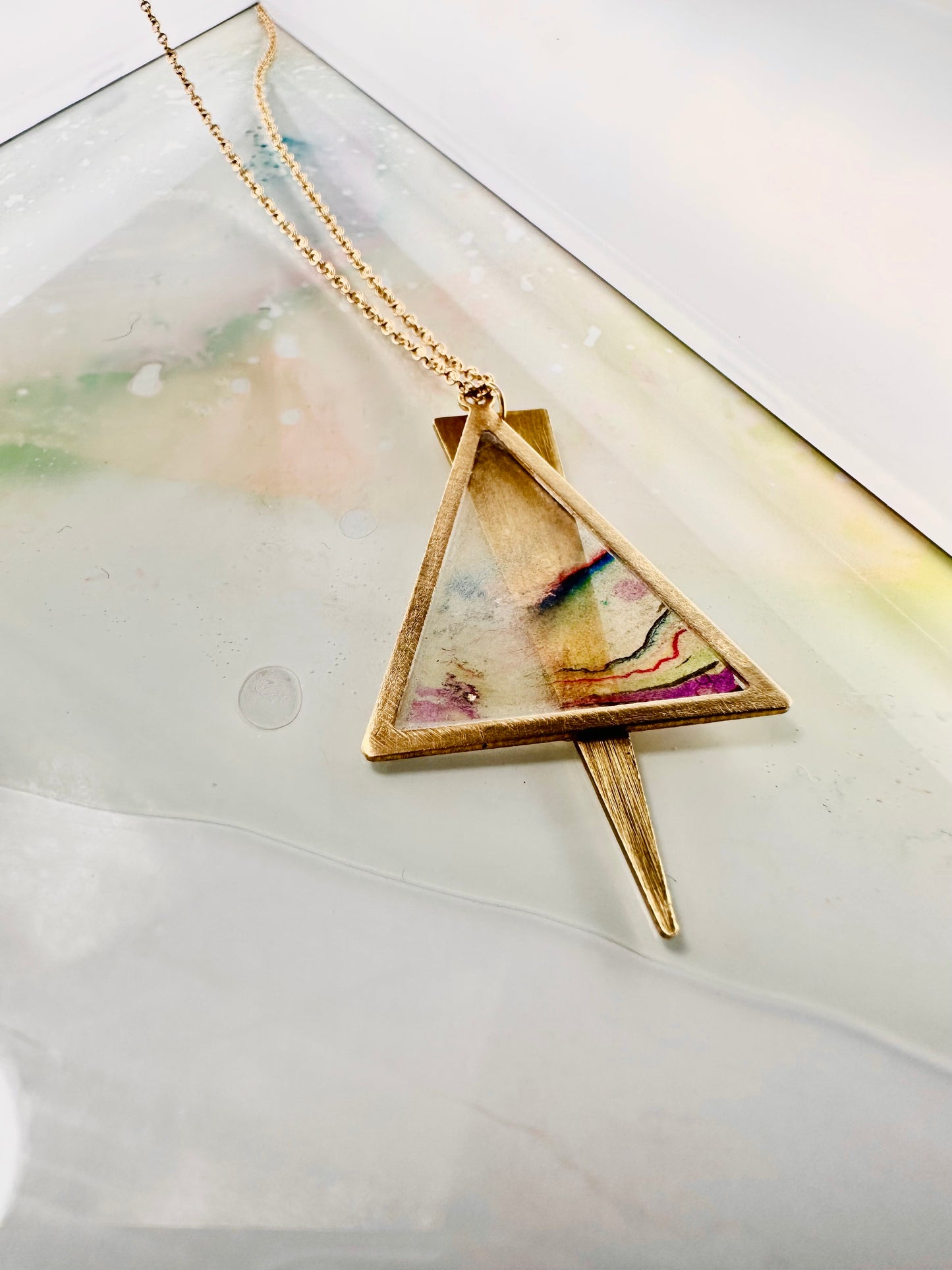 ChromaFlora: Beyond The Rainbows Edge Necklace