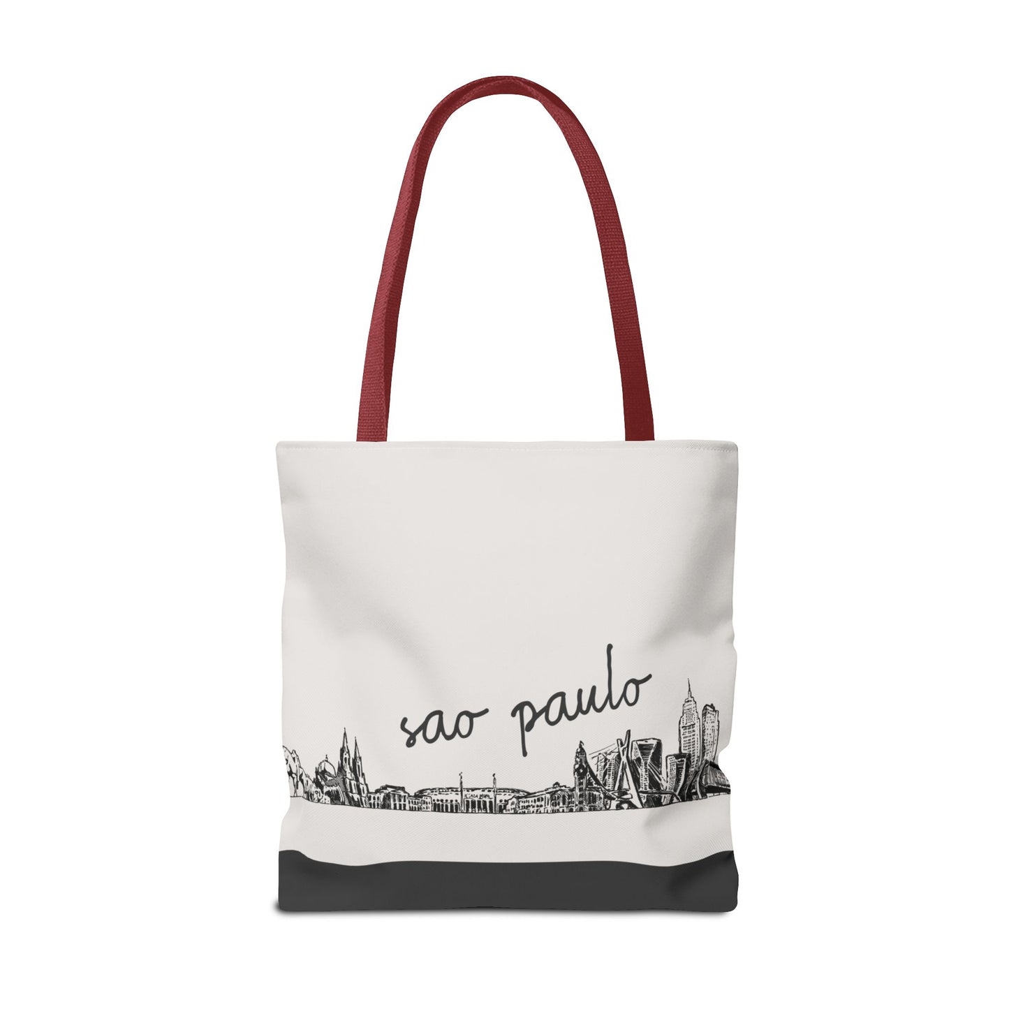 São Paulo Travel Tote Bag – Lightweight Wanderlight Tote, Skyline Design, Durable Everyday Adventure Bag