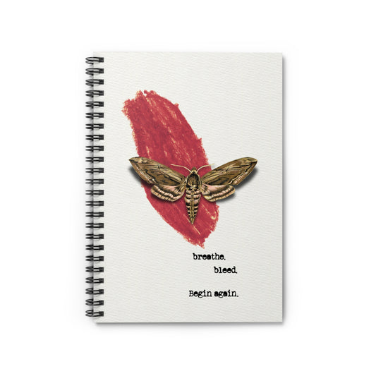 Breathe, Bleed, Begin | Empowerment Spiral Dream Journal