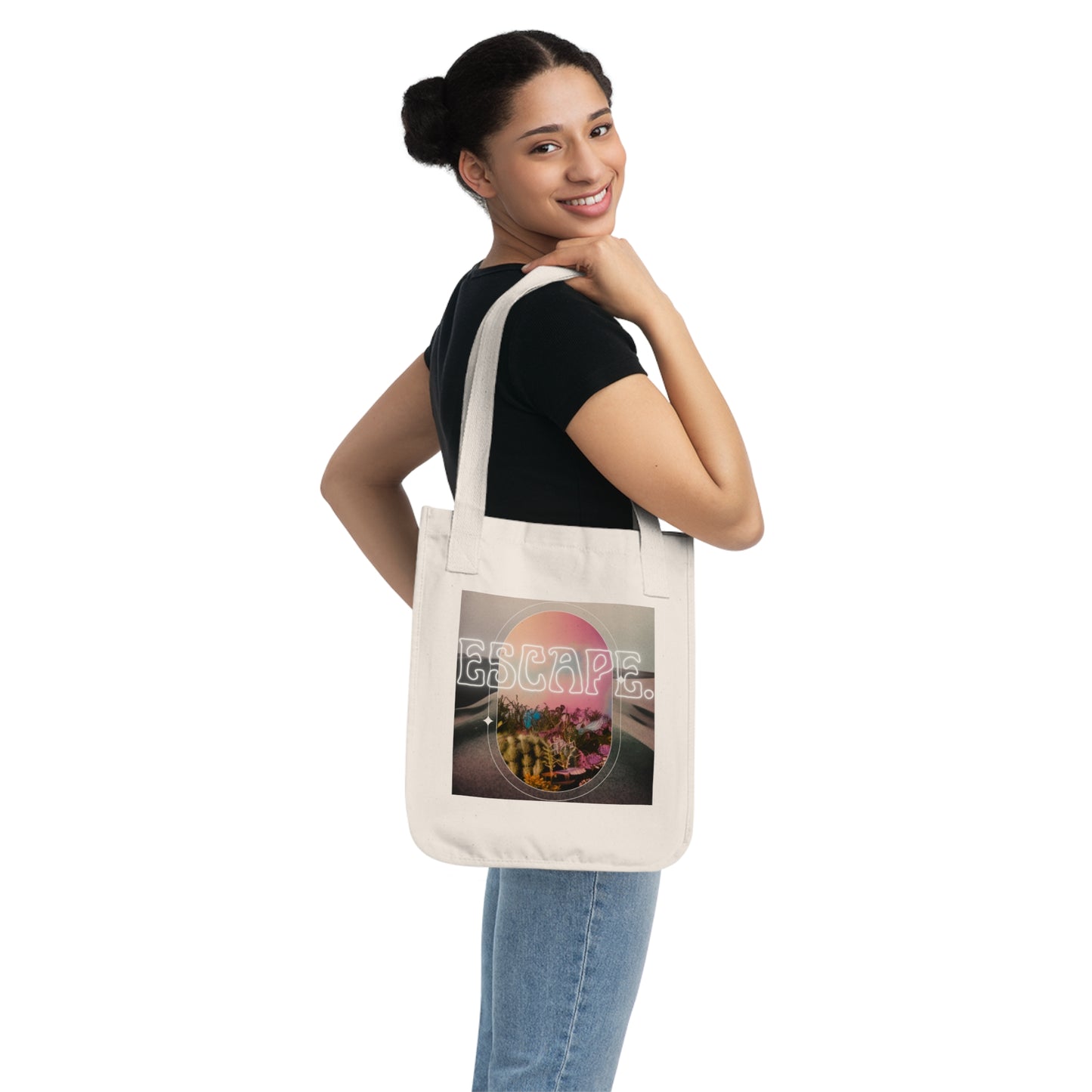 Escape: Empowerment Organic Canvas Tote Bag