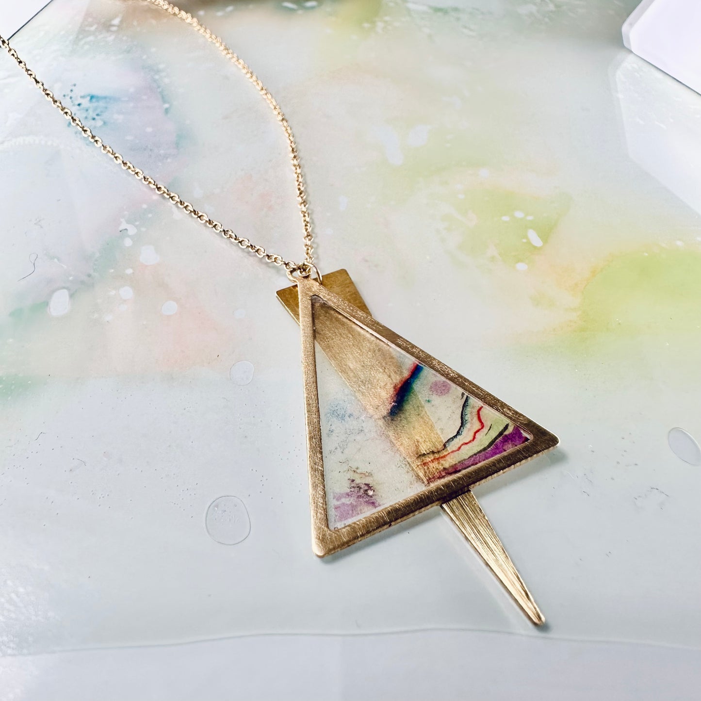 ChromaFlora: Beyond The Rainbows Edge Necklace